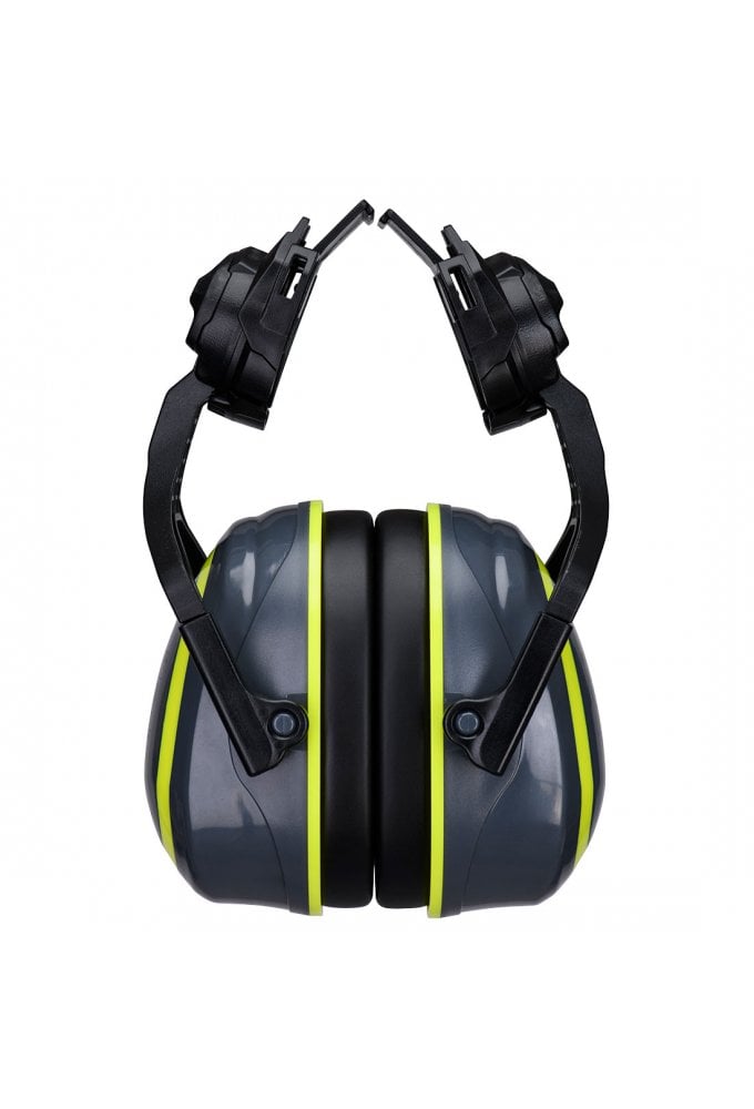Portwest PW04 HV Extreme Ear Defenders Medium Clip-On Metal Free