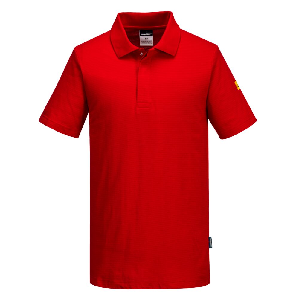 Portwest AS21 Anti-Static ESD Polo Shirt S/S
