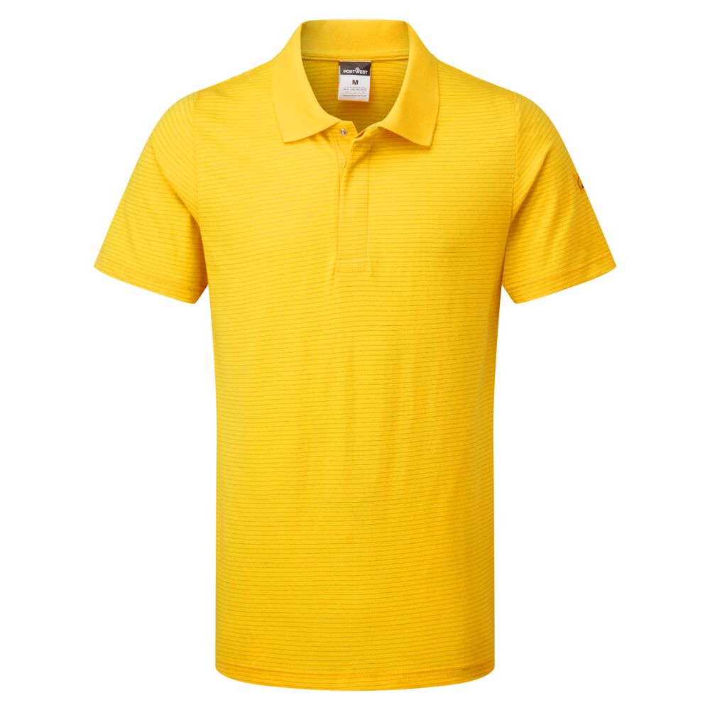 Portwest AS21 Anti-Static ESD Polo Shirt S/S Custom Logo