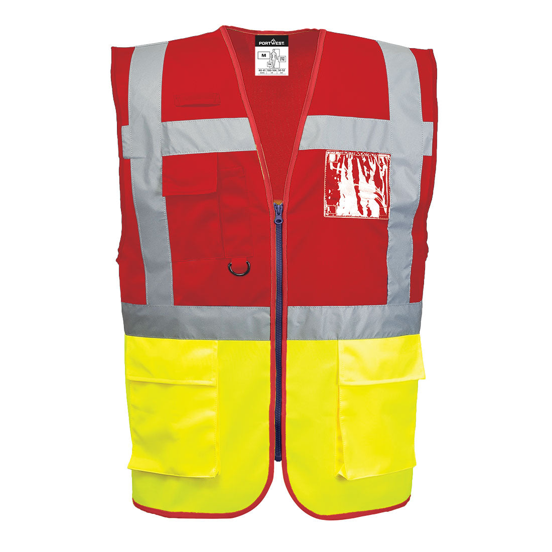 Portwest C276 Portwest Hi Vis Exceutive Vests (Paris) (Small To 3XL) 3 COLOURS
