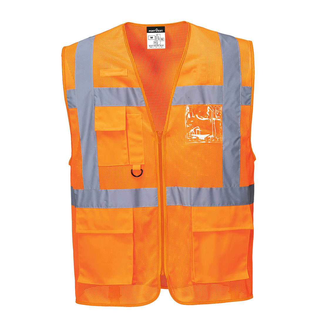 Portwest C376 Custom Printed Executive Hi Vis Vest