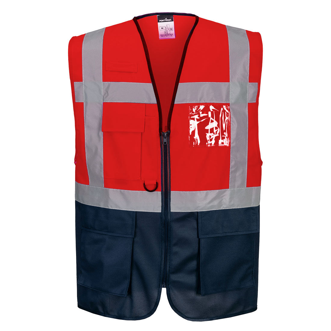 C476 - Warsaw Hi-Vis Contrast Executive Vest