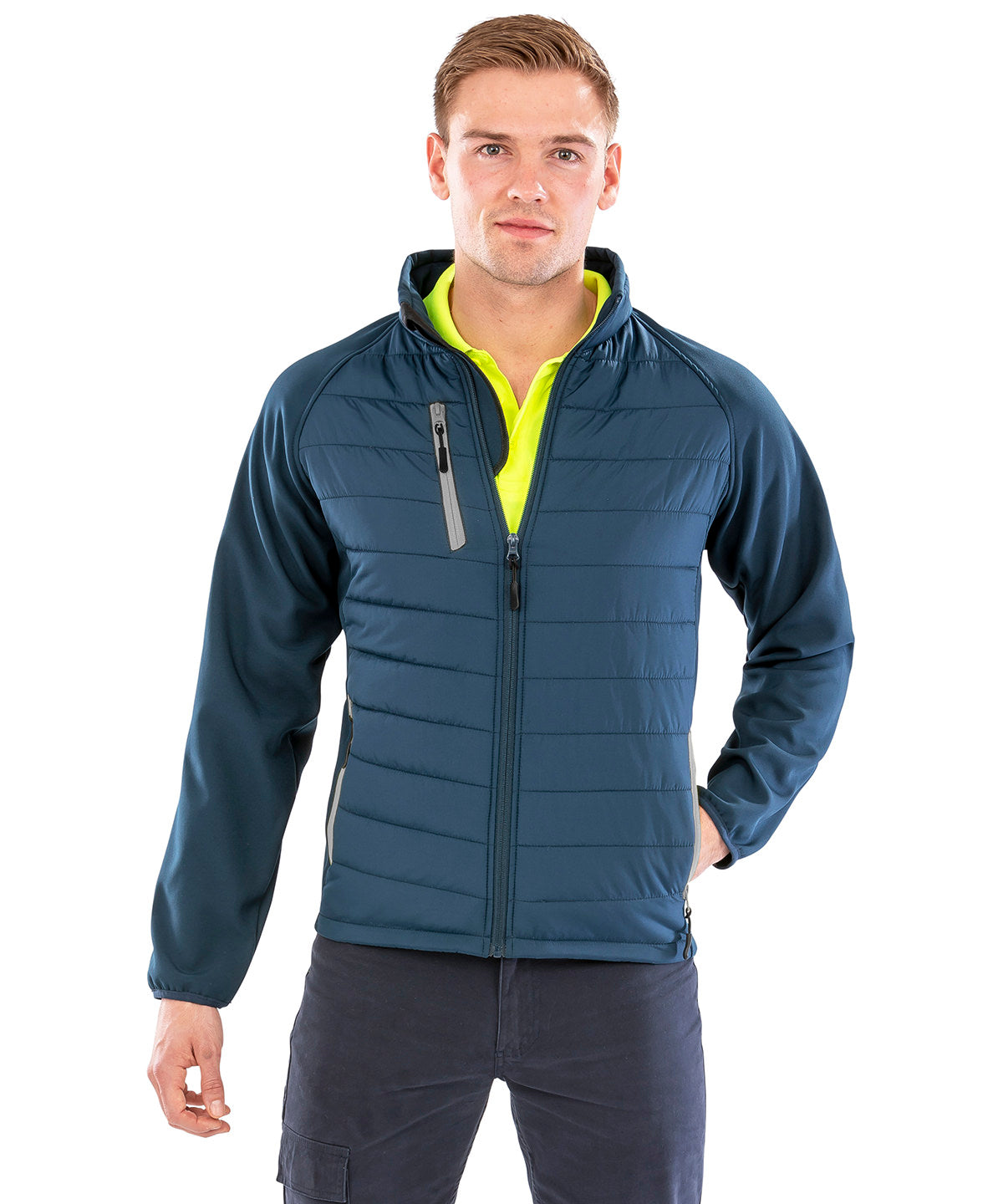 R237X - Compass padded softshell jacket