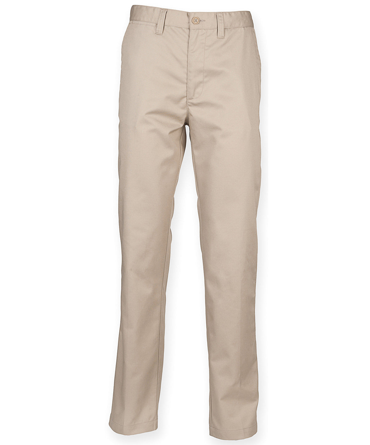 HB640 - 65/35 flat fronted chino trousers