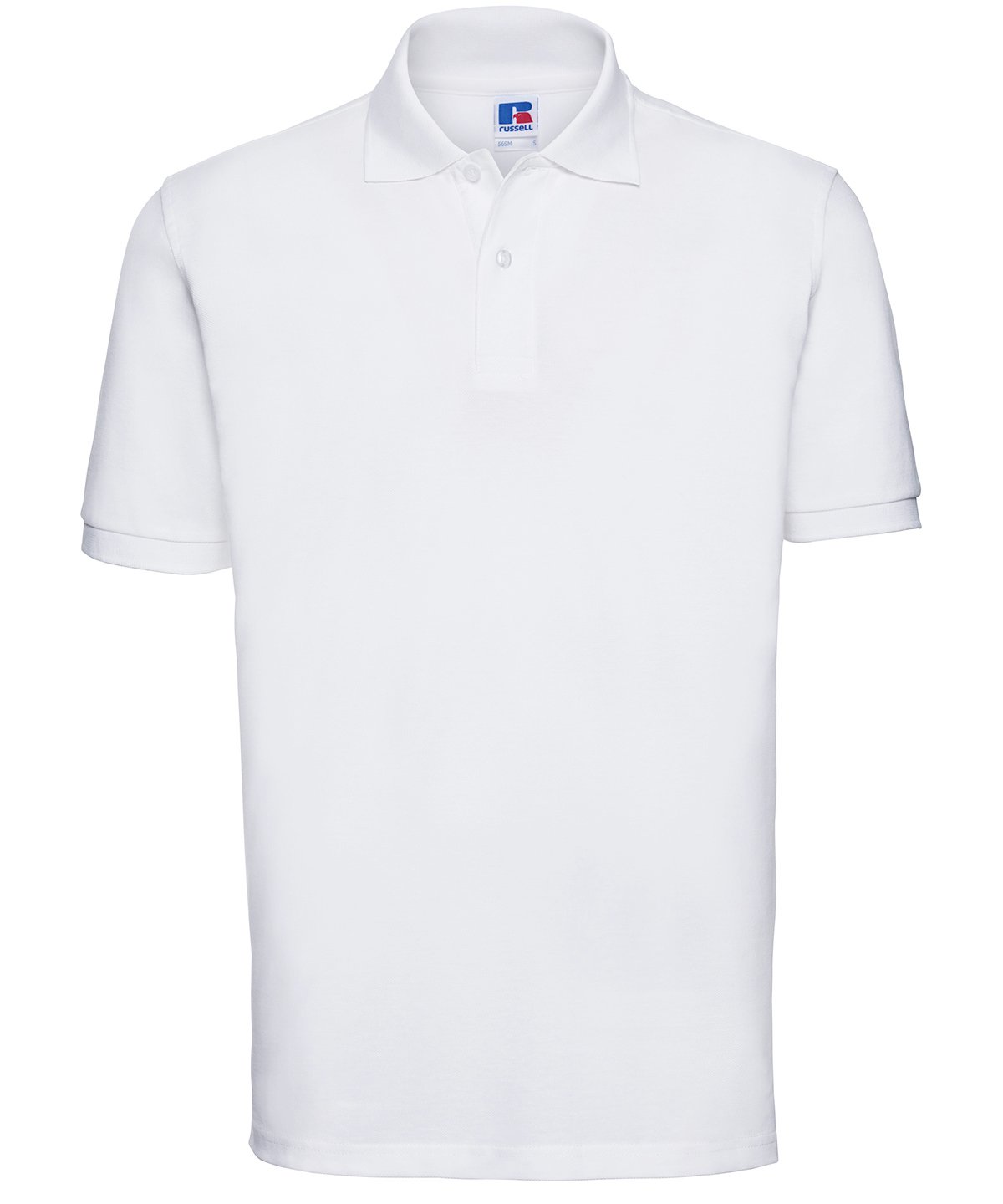 569M Russell Athletic Classic Cotton Piqué Polo Shirt (XSmall To 4XL) 8 COLOURS
