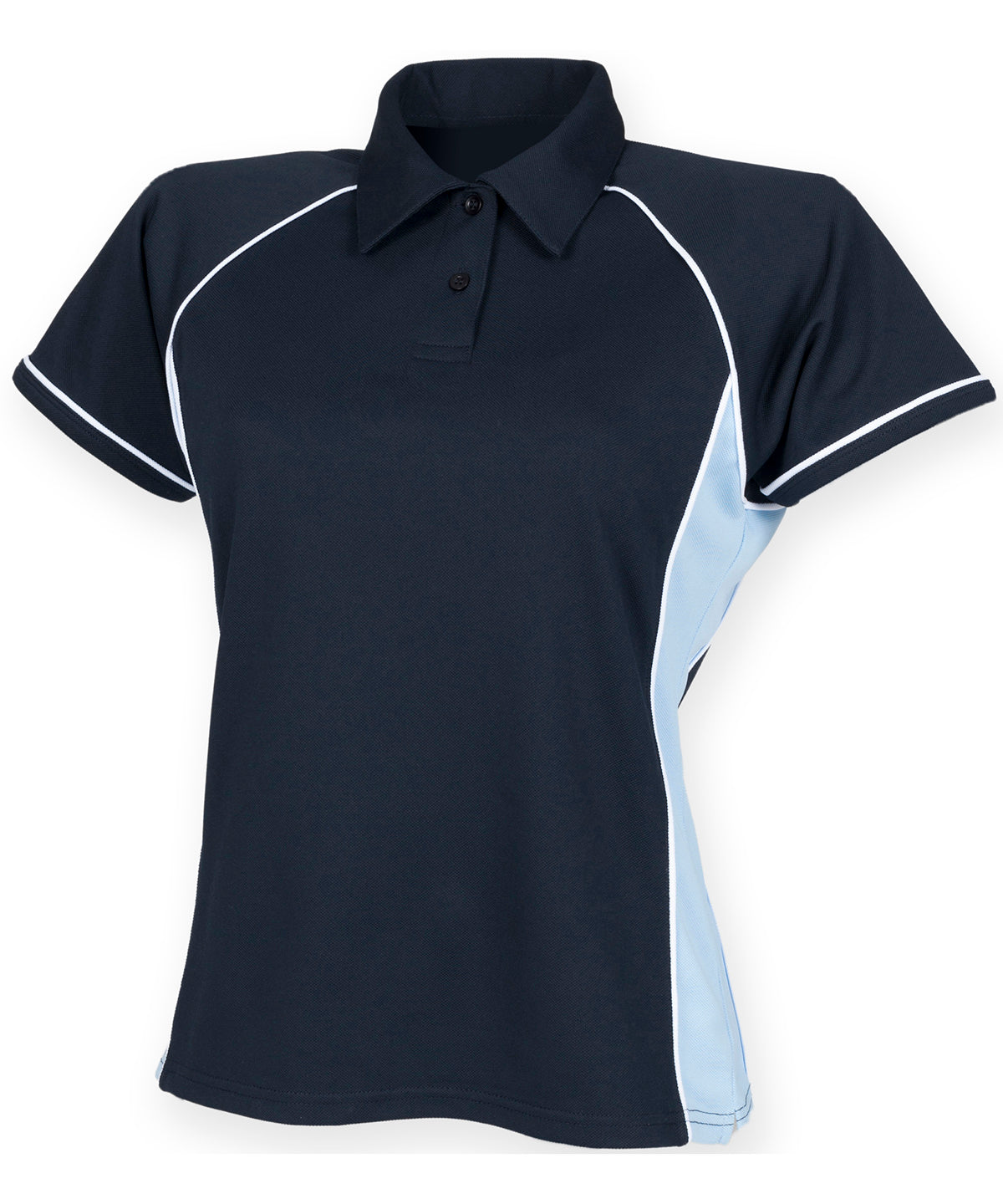 LV371 - Women's piped performance polo