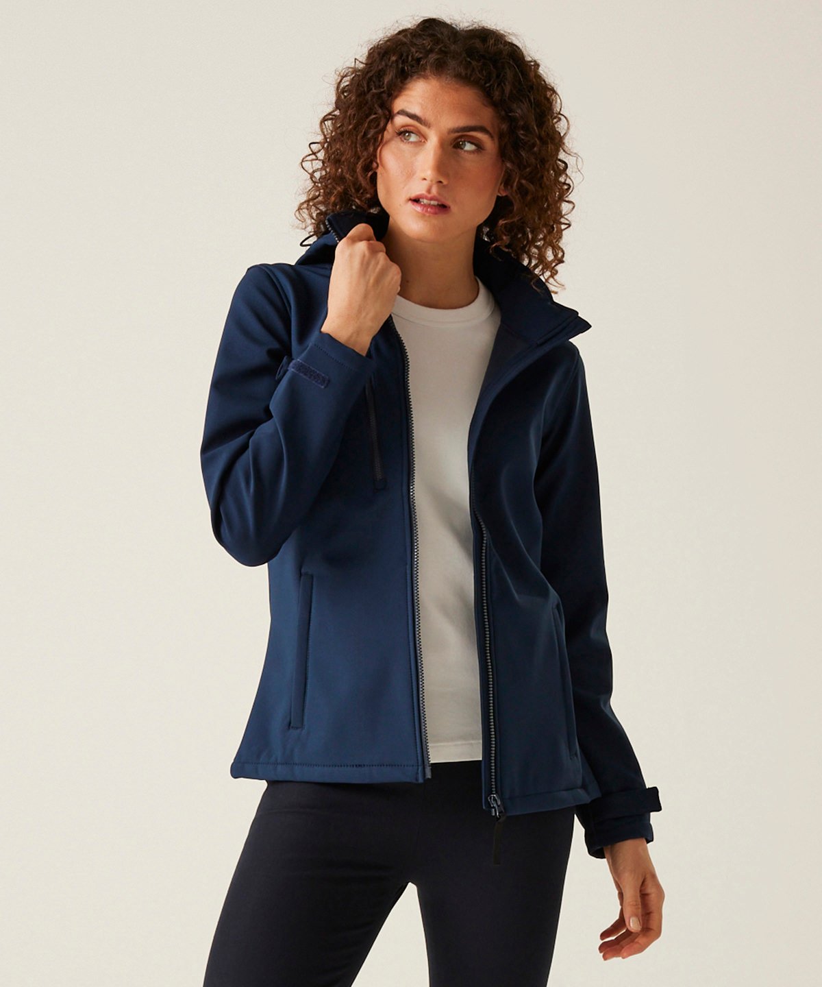 RG153 Regatta Women's venturer 3-layer hooded softshell jacket Sizes 8-20 (6 COLOURS)